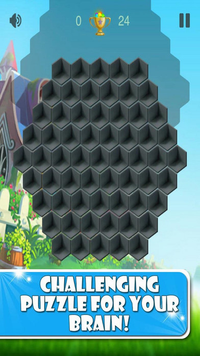 Hexagon Land Puzzle screenshot 3