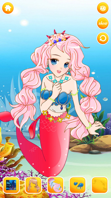 Dress up Mermaid screenshot 4