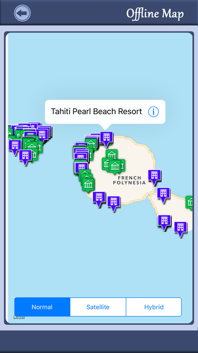 Tahiti & Moorea Island Travel Guide & Offline Map screenshot 4