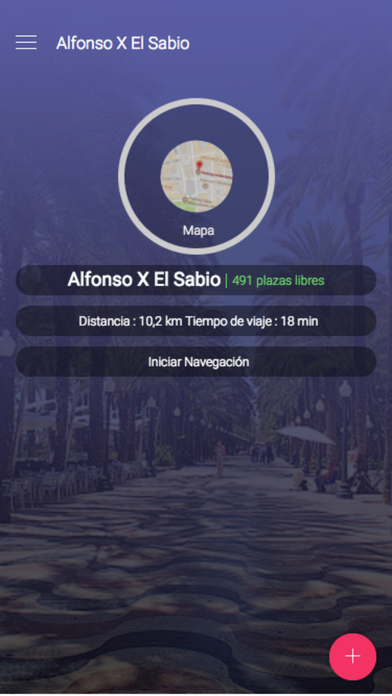 Alicante Parking Plazas Libres en Tiempo Real screenshot 2