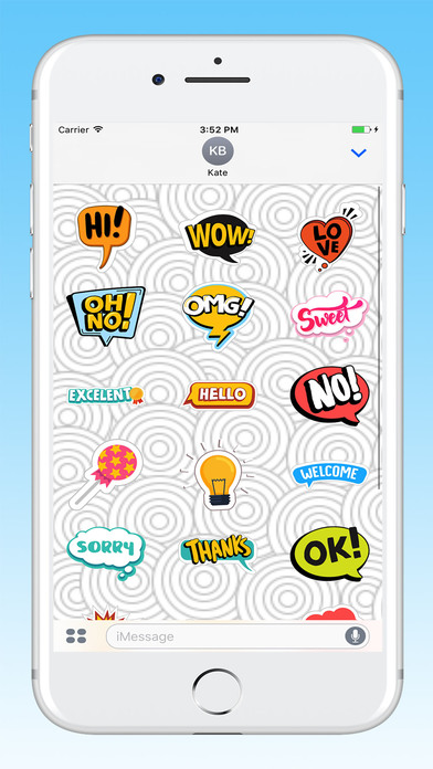 Chat Stickers Pack screenshot 2