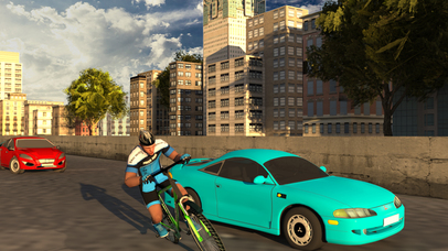 Bicycle Racing Simulator 17 - Extreme 2D Cycling screenshot 3