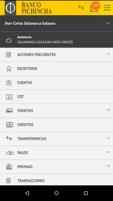 Banco Pichincha screenshot 3