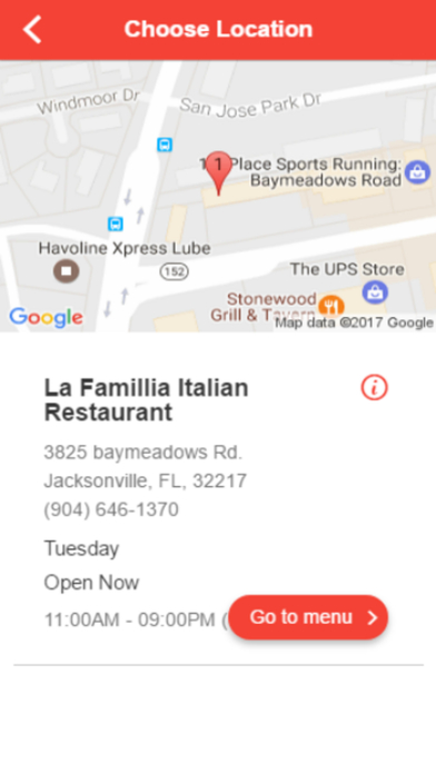 La Famillia Italian Restaurant screenshot 2
