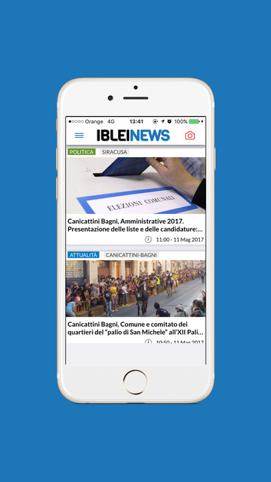 Iblei News mobile screenshot 2