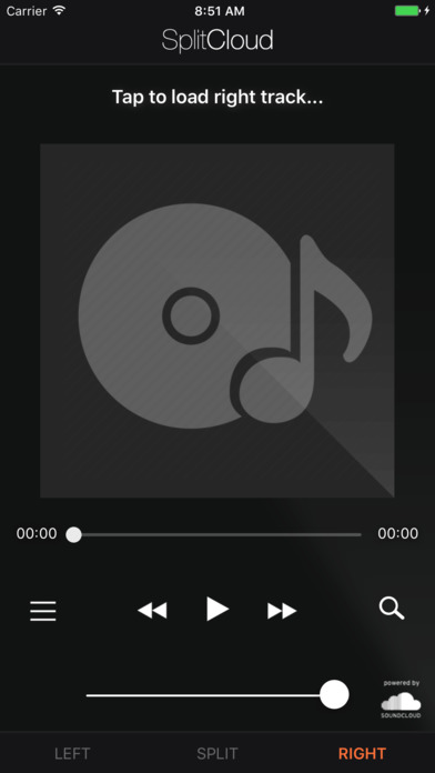 SplitCloud Double Music Player screenshot 3