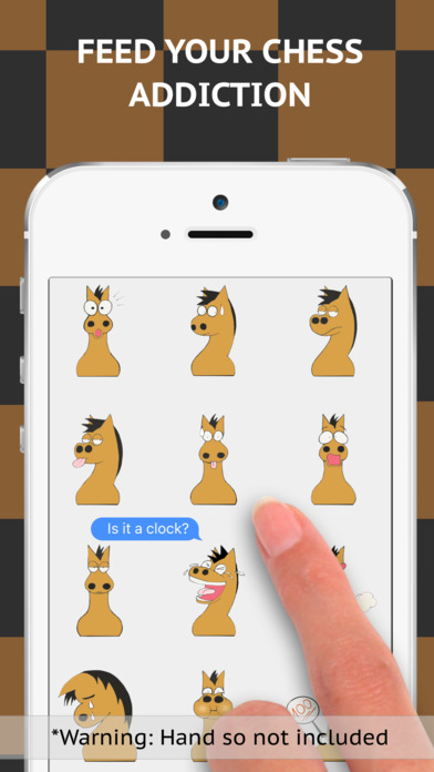 Chess Monster Emoji Stickers screenshot 4