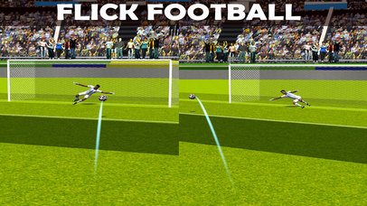 Flick Kick Football Shoot 3d screenshot 2