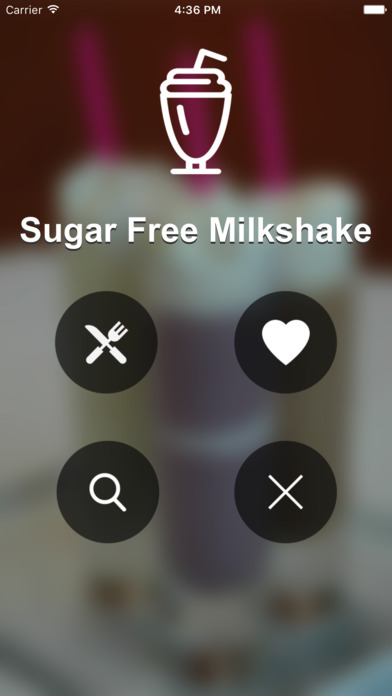 Milk Shake Recipes - Sugar Free screenshot 2