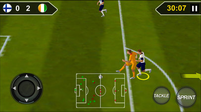 Ultimate Football Real soccer Flick Shoot screenshot 2