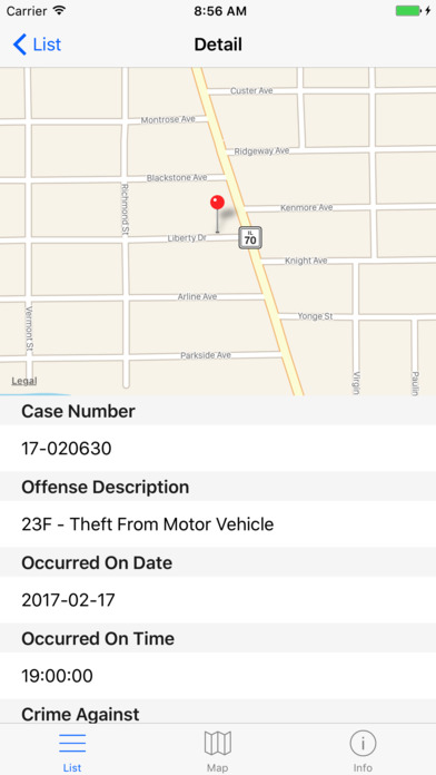 Rockford Crime Offenses - Crimes From 2011 To Now screenshot 4