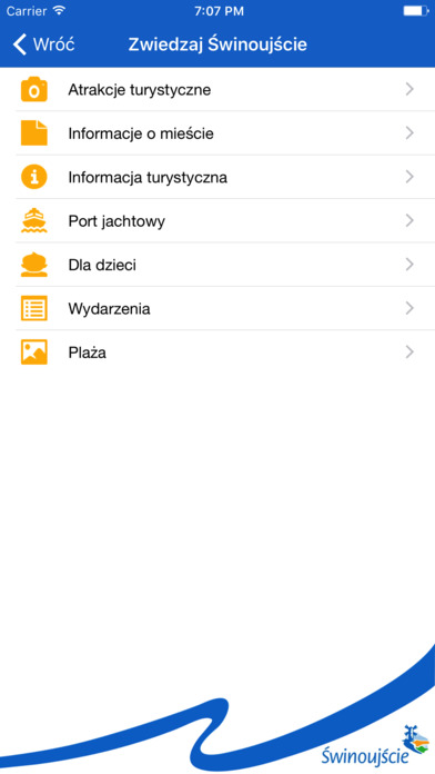 Oficjalna aplikacja miasta Świnoujście screenshot 2