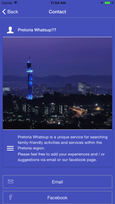 Pretoria Whatsup?? screenshot 2