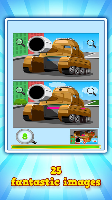 Find the Difference - Cars & Vehicles screenshot 3