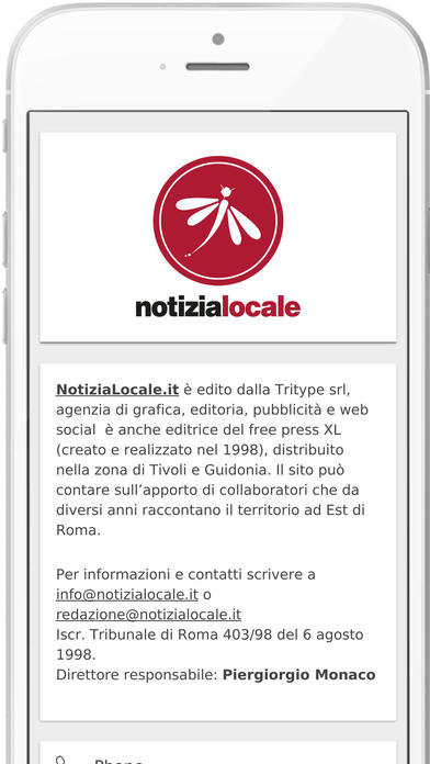NotiziaLocale App screenshot 2