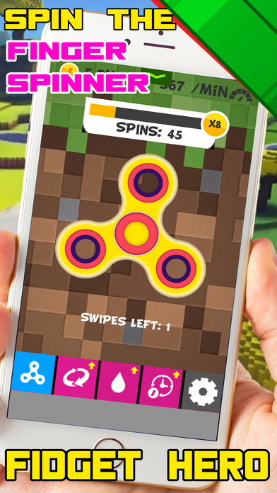Fidget hero - spin it and win it! screenshot 4