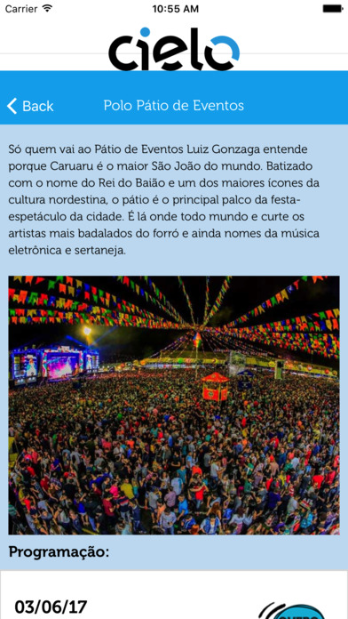 Cielo São João de Caruaru 2017 screenshot 4