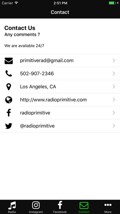 Primitive Radio screenshot 4