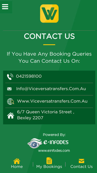 Viceversa-Transfers screenshot 2