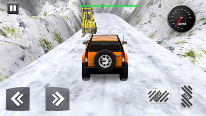 Snow Off Road Jeep Hill Climb - Driving Challenges screenshot 4