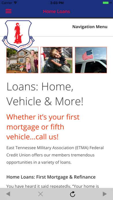 ETMA Federal Credit Union screenshot 3