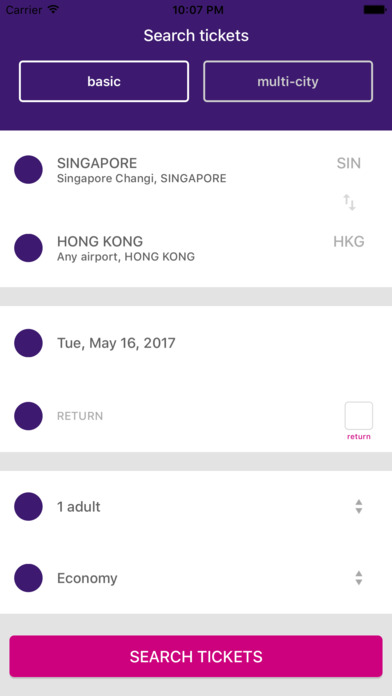 Cheap Flights. Airfare for Singapore Airlines screenshot 3