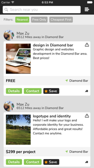 Helpa - Services on Demand by People Around You screenshot 3
