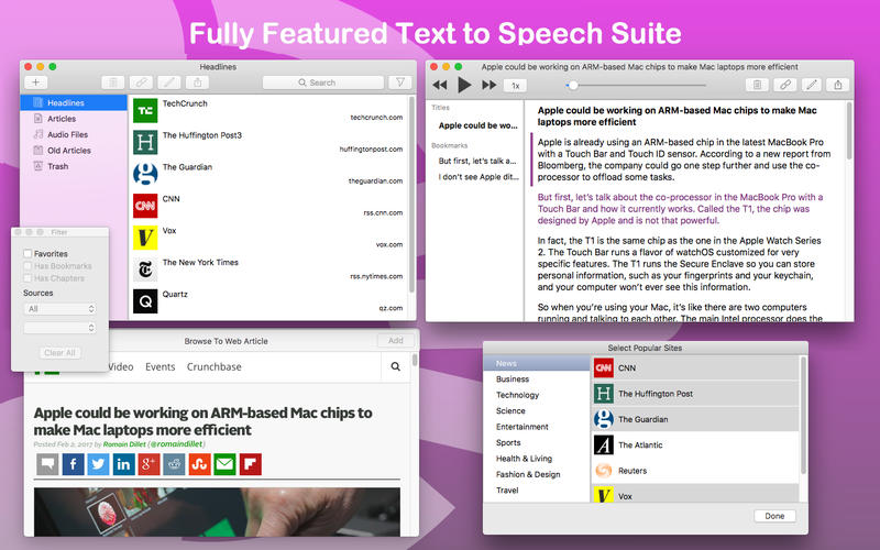 pdf text to speech for mac