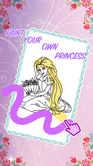 Princess Color Book screenshot 2