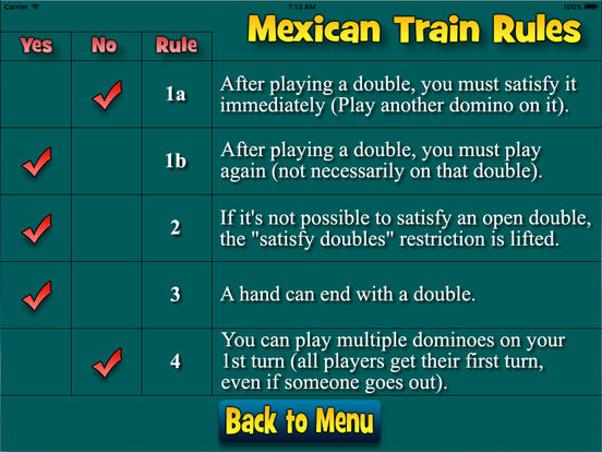 Mexican Train Dominoes 2.0 screenshot 10