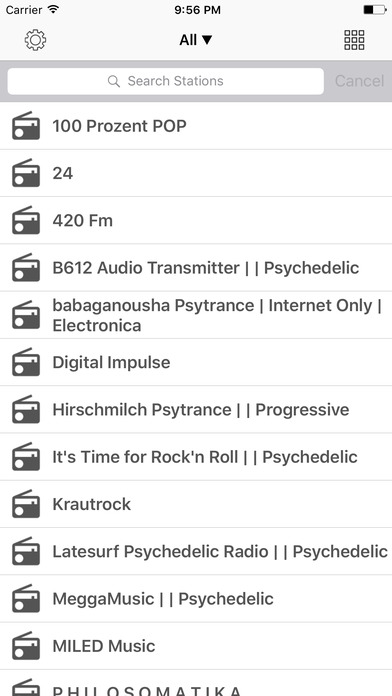 Radio FM Psychedelic online Stations screenshot 2