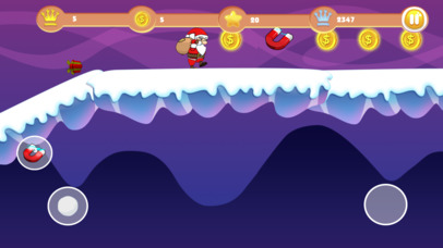 Christmas Santa Run Fun Game For Friends & Family screenshot 3