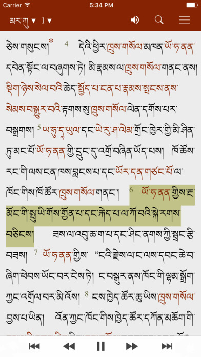 gSungRab - Tibetan Bible screenshot 2