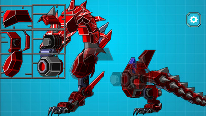 Robot FlameDragon:Amazing Toy Fight screenshot 2