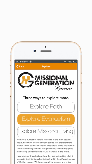 Missional Generation screenshot 2