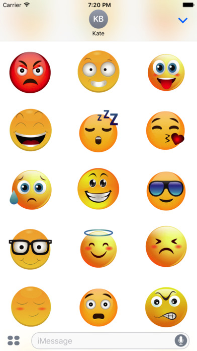 Animated Smiley Stickers screenshot 3