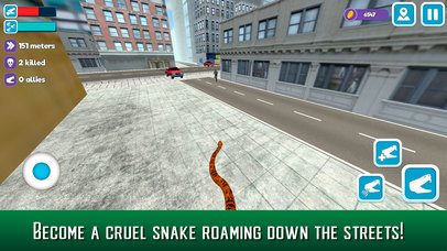 Angry Anaconda City Attack screenshot 2