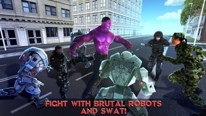 Incredible Green Mutant Hero Fight screenshot 3