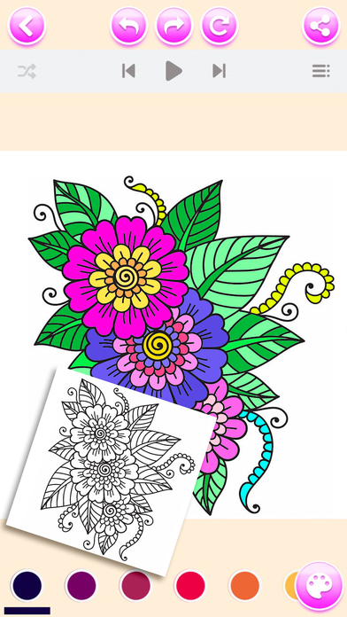 Coloring Book For Girls – New Kids Paint.ing Games screenshot 3