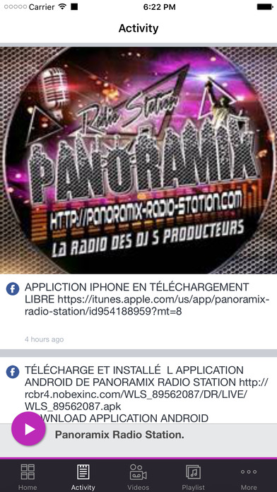 Panoramix Radio Station. screenshot 2