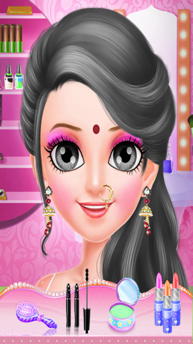 Indian Doll Makeup Salon screenshot 4