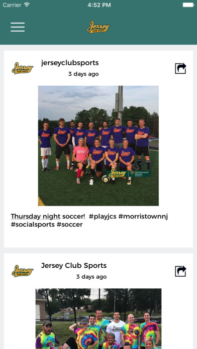 Jersey Club Sports screenshot 2
