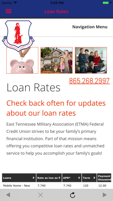 ETMA Federal Credit Union screenshot 4