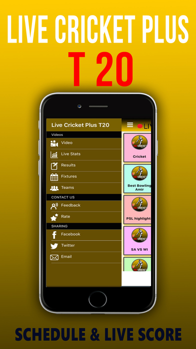 Live Cricket Plus T20 screenshot 3
