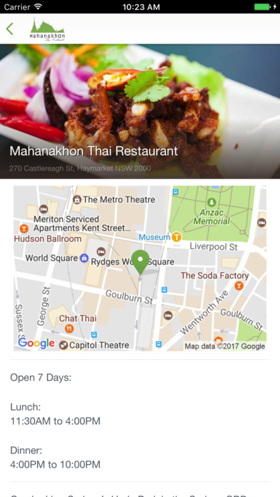 Mahanakhon Thai Restaurant screenshot 2