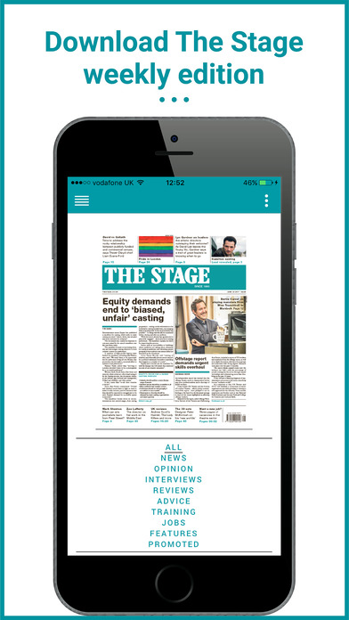 The Stage: Theatre News & Jobs screenshot 2