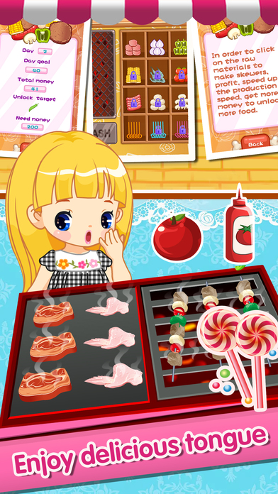 Yummy Barbecue－Girly Cooking Games screenshot 2