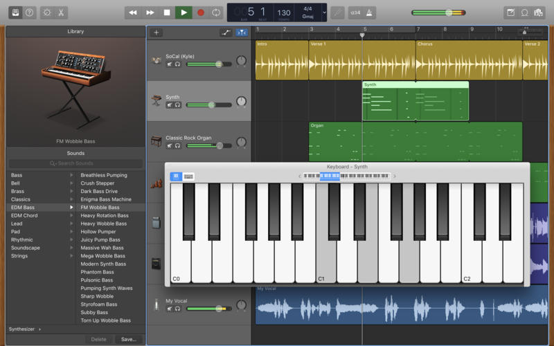 App Store Screenshot of GarageBand