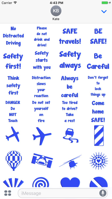 Safety First Stickers! screenshot 2