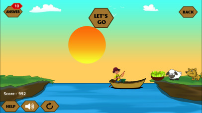 Crossing River Puzzle screenshot 2